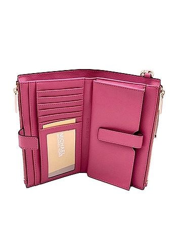 Michael Kors Leather Wristlet (view 2)