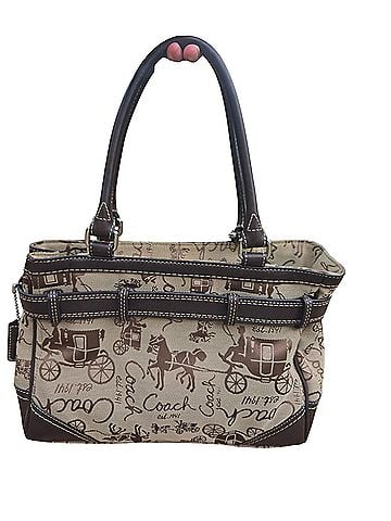 Coach Leather Tote (view 2)