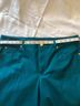 Escada Teal Casual Pants Size 14 - photo 5