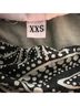 bryn WALKER 100% Cotton 69% Polyester 31% Rubber Floral Black Green Blouse Size XXS - photo 4