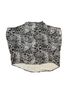 bryn WALKER 100% Cotton 69% Polyester 31% Rubber Floral Black Green Blouse Size XXS - photo 1