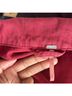 Free People Red Denim Jacket Size S - photo 3
