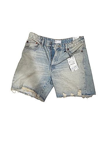 Zara Denim Shorts (view 1)