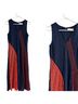 Tory Burch 100% Polyester Floral Blue Red Casual Dress Size 6 - photo 7