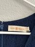 Tory Burch 100% Polyester Floral Blue Red Casual Dress Size 6 - photo 3