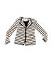 Cartonnier Stripes Black Tan Blazer Size S - photo 1