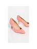 Veronica Beard 100% Leather Solid Pink Heels Size 5 - photo 3