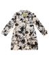 Amanda Smith Floral Multi Color Black White Coat Size 6 (petite) - photo 1
