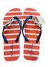 Mini Boden Stripes Red White Flip Flops Size EU 36 - photo 1