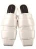 Proenza Schouler 100% Leather Ivory White Mule/Clog Size EU 38 1/2 - photo 1
