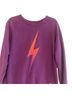 Aviator Nation Purple Pullover Sweater Size S - photo 5