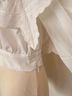 Pomelo 100% Polyester White Short Sleeve Blouse Size XS - photo 5