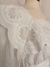 Pomelo 100% Polyester White Short Sleeve Blouse Size XS - photo 4