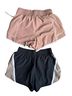 YPB Black White Tan Burgundy Athletic Shorts Size S - photo 2