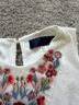 Blue Rain White Sleeveless Blouse Size XS - photo 3