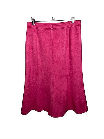 Ann Taylor Faux Leather Skirt (view 2)
