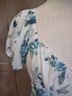 Trixxi 100% Polyester 100% Polyester Floral White Blue Green Cocktail Dress Size S - photo 6
