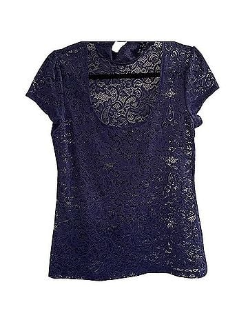 Express Short Sleeve Turtleneck (view 2)