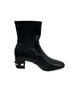 Stuart Weitzman 100% Leather Black Ankle Boots Size 9 - photo 3