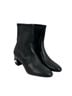Stuart Weitzman 100% Leather Black Ankle Boots Size 9 - photo 1