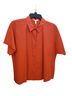 Eileen Fisher Red Button-Down Shirt Size L - photo 1