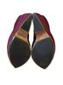 L.A.M.B. 100% Suede Solid Burgundy Wedges Size 8 1/2 - photo 7