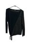 Lafayette 148 New York Solid Black Gold Pullover Sweater Size L - photo 1