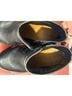 Tory Burch 100% Leather Black Boots Size 6 - photo 8