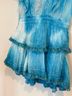 LoveShackFancy 100% Cotton Solid Blue Romper Size XS - photo 5