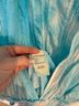 LoveShackFancy 100% Cotton Solid Blue Romper Size XS - photo 8