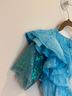 LoveShackFancy 100% Cotton Solid Blue Romper Size XS - photo 6