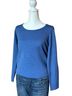 Sutton Studio 100% Merino Blue Casual Sweaters Size S - photo 1
