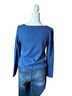 Sutton Studio 100% Merino Blue Casual Sweaters Size S - photo 2