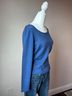 Sutton Studio 100% Merino Blue Casual Sweaters Size S - photo 5