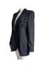 Escada 100% Wool Black Blazer Size 8 - photo 2