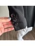 Escada 100% Wool Black Blazer Size 8 - photo 8