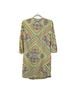 Coolibar 100% Polyester Paisley Graphic Yellow Orange Casual Dress Size XS - photo 2