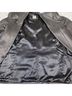 Michael Hoban 100% Leather Solid Black Leather Jacket One size - photo 4