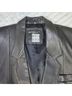 Michael Hoban 100% Leather Solid Black Leather Jacket One size - photo 16