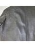 Michael Hoban 100% Leather Solid Black Leather Jacket One size - photo 6