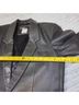 Michael Hoban 100% Leather Solid Black Leather Jacket One size - photo 9