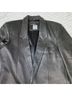 Michael Hoban 100% Leather Solid Black Leather Jacket One size - photo 15