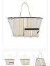 Haute Shore Multi Color White Tan Leather Tote One size - photo 6