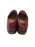Clarks Camo Burgundy Flats Size 9 1/2 - photo 2