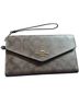 Coach 100% Coated Canvas Print Brown Wallet One size - photo 1