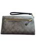 Coach 100% Coated Canvas Print Brown Wallet One size - photo 2