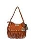True Religion 100% Polyurethane 100% Polyester Brown Shoulder Bag One size - photo 1