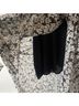 CeCe Floral Black White Casual Dress Size L - photo 7