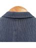 Piazza Sempione 100% Wool Solid Blue Blazer Size S - photo 6