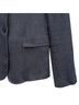 Piazza Sempione 100% Wool Solid Blue Blazer Size S - photo 3
